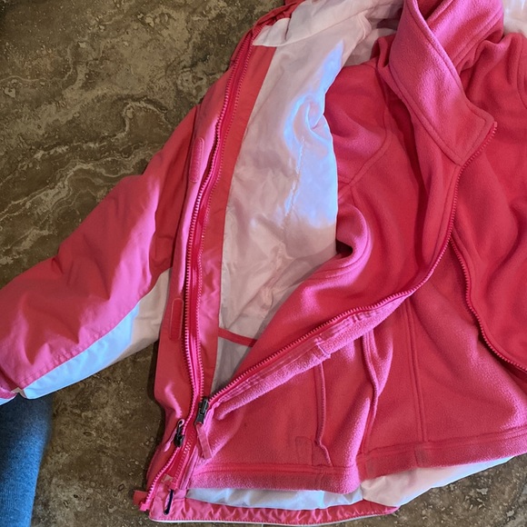 Lands’ End Kids Size XL (16) Squall Fleece Lined Waterproof Insulated Jacket - Picture 5 of 8